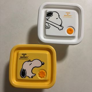 スヌーピー(SNOOPY)のスヌーピー タッパー2個☆新品(容器)