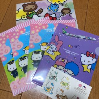 サンリオ(サンリオ)の限定品！キティちゃん　サンリオ　ファイル　5枚(キャラクターグッズ)