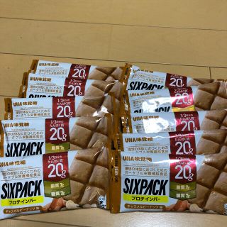 ユーハミカクトウ(UHA味覚糖)の大特価！UHA味覚糖　プロテインバー　SIXPACK(プロテイン)