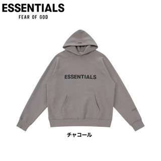 新品 FOG Essentials エッセンシャルズ パーカー チャコール M