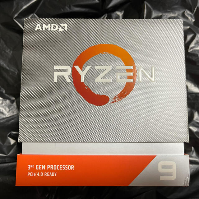 国内正規品　ryzen9 3900x cpu am4 12コア　24スレッド