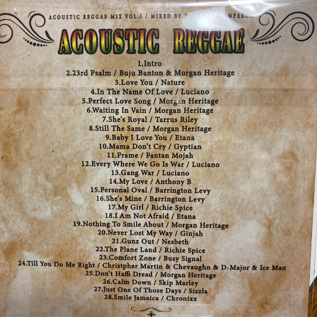 レゲエCD DjTAKU ACOUSTIC REGGAE MIX VOL.1 エンタメ/ホビーのCD(ワールドミュージック)の商品写真