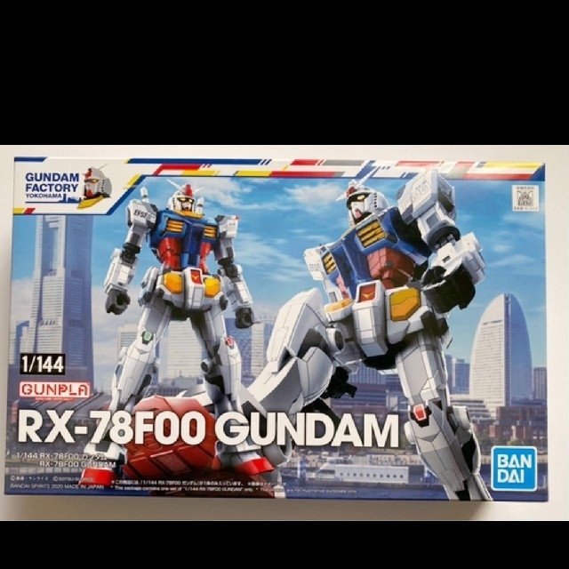 BANDAI(バンダイ)のガンダムファクトリー横浜限定ガンプラ 1/144 RX-78F00 ガンダム エンタメ/ホビーのおもちゃ/ぬいぐるみ(模型/プラモデル)の商品写真