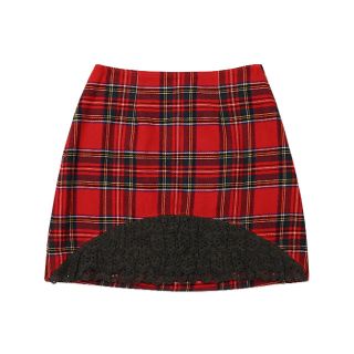 ケイティー(Katie)のKatie 今期 タータンチェック daicy skirt XS(ミニスカート)