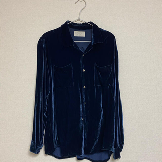 サンシー(SUNSEA)のセブンバイセブン　2016aw ベルベットシャツ(シャツ)
