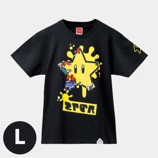 ニンテンドウ(任天堂)のスプラトゥーン２ フェス Ｔシャツ Lサイズ スーパースター(Tシャツ/カットソー(半袖/袖なし))