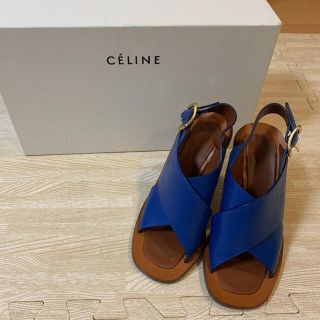 セリーヌ(celine)のCELINE  バンバン　サンダル　美品(サンダル)