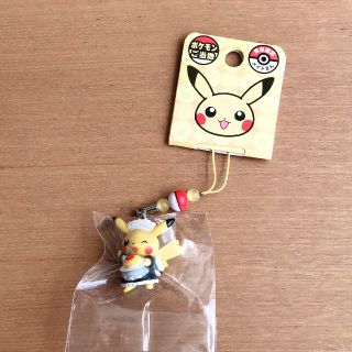 ポケモン(ポケモン)のご当地ポケモン 東京限定 メイドさんピカチュウ(ストラップ)