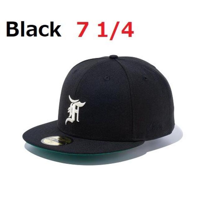 New Era x Fear of God 59FIFTY Fitted Capブラックサイズ