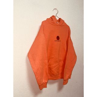 ドラゴン(DRAGON)の90s DRAGON パーカー　TULTEX B  デッドストック　オレンジ(パーカー)