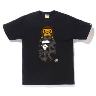 アベイシングエイプ(A BATHING APE)のBAPE CAMO MILO ON APE HEAD TEE(Tシャツ/カットソー(半袖/袖なし))