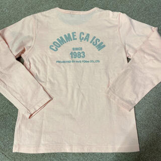 コムサイズム(COMME CA ISM)のコムサイズム　130cm ロンT 女児(Tシャツ/カットソー)