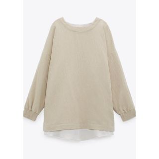 ザラ(ZARA)の☆新品未使用タグ付き☆ ZARA ビッグシルエットトップス(カットソー(長袖/七分))