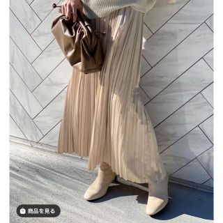 スピックアンドスパン ゴールド ロングスカート/マキシスカートの通販