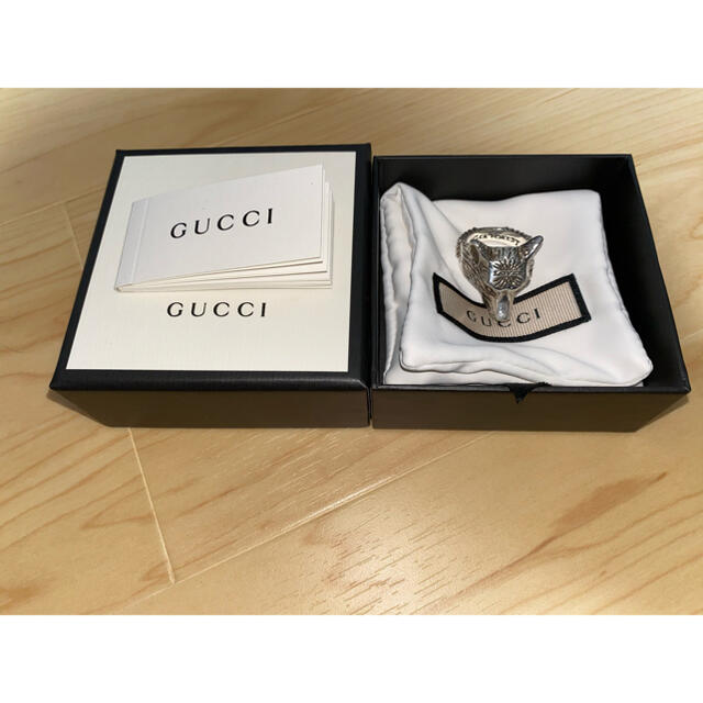 Gucci(グッチ)のGUCCI ウルフヘッドリング　20号 メンズのアクセサリー(リング(指輪))の商品写真