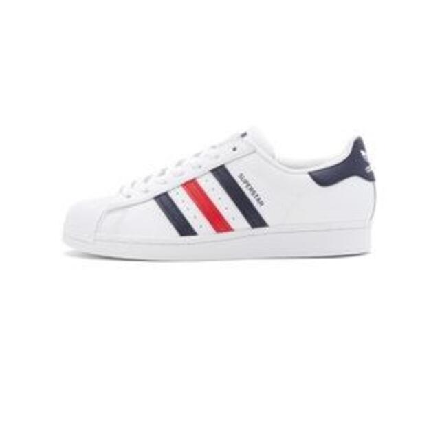 23.5　Adidas　FX2328　SUPERSTAR　WHT/RED/WHT