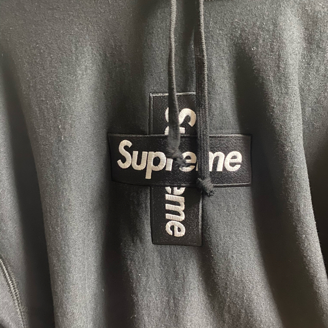 【本日のみ値下げ】Supreme Cross Box Logo Hooded