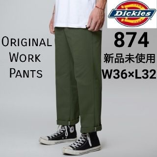 ディッキーズ(Dickies)の新品 ディッキーズ 874 USモデル W36×L32 オリーブグリーン OG(ワークパンツ/カーゴパンツ)