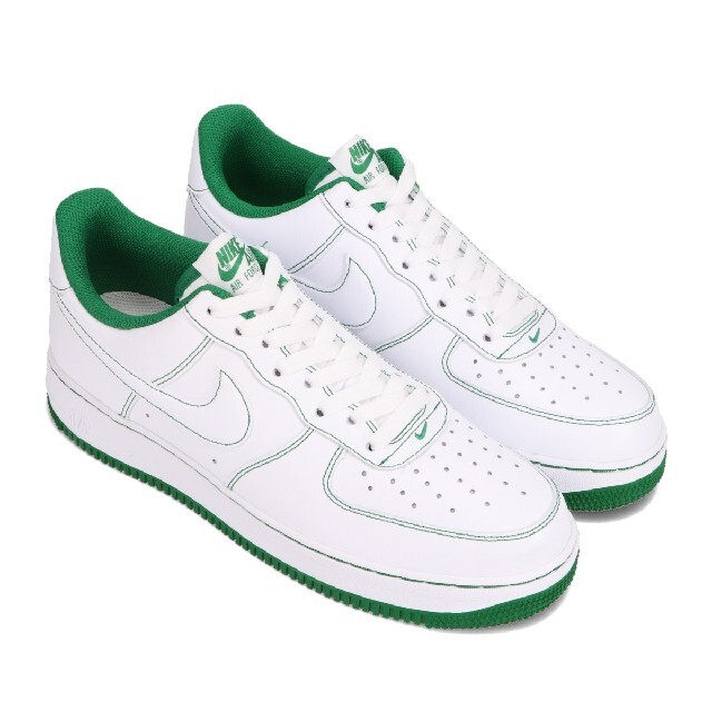 NIKE(ナイキ)の【新品】NIKE AIR FORCE1 WHITE GREEN ナイキ メンズの靴/シューズ(スニーカー)の商品写真