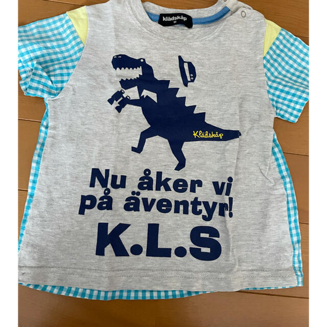 kladskap(クレードスコープ)のクレードスコープ　Tシャツ キッズ/ベビー/マタニティのベビー服(~85cm)(Ｔシャツ)の商品写真