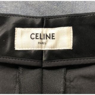 ポイント2倍 CELINE セリーヌ ウールモヘアクラシックスラックスパンツ