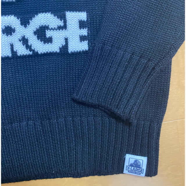 XLARGE(エクストララージ)のカイリ様専用　タグ付き新品未使用品　XLARGE  ファニーゴリラニットセーター キッズ/ベビー/マタニティのキッズ服男の子用(90cm~)(ニット)の商品写真