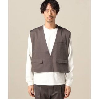 ジエダ(Jieda)のJieDa 20SS OPEN NECK SHORT VEST ベスト ジエダ(ベスト)