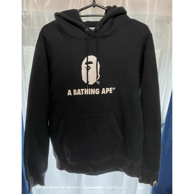 A BATHING APE　スウェットパーカー　XL　ブラウン　風神　雷神　4面