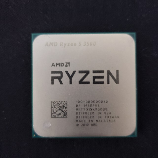 スマホ/家電/カメラryzen 5 3500 CPUのみ　動作確認品