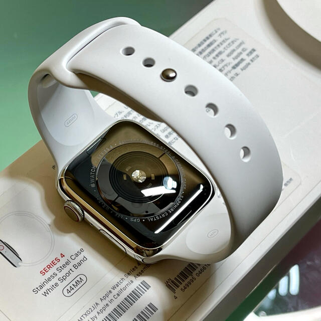 希少 Apple Watch シリーズ4 44mm LTE シルバーステンレス | www