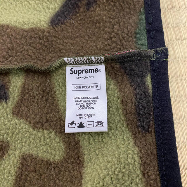 supreme ネックウォーマー 迷彩 送料込み