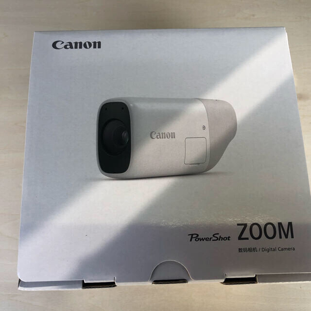 コンパクトデジタルカメラ【新品未使用】CANON(キヤノン)PowerShot ZOOM 白