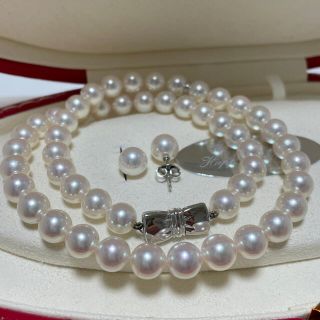 Mikimoto 現行品 エトレンヌ パールネックレスセット 7 5 8 5 未満 美品の通販 By ちゃみ Shop ミキモトならラクマ