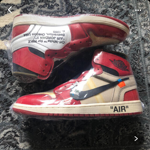 NIKE(ナイキ)のNike Off White The Ten Air Jordan 1 OG メンズの靴/シューズ(スニーカー)の商品写真