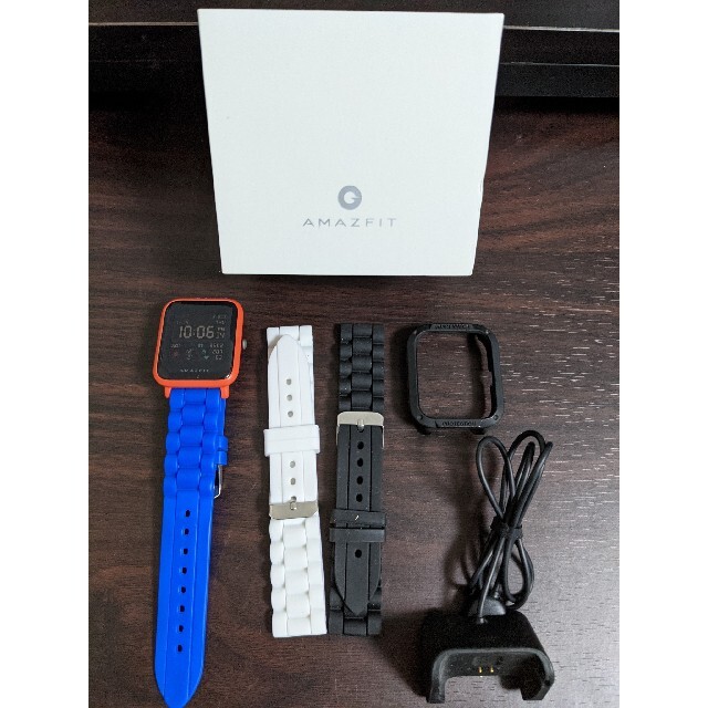 Amazfit Bip オレンジフレーム メンズの時計(腕時計(デジタル))の商品写真