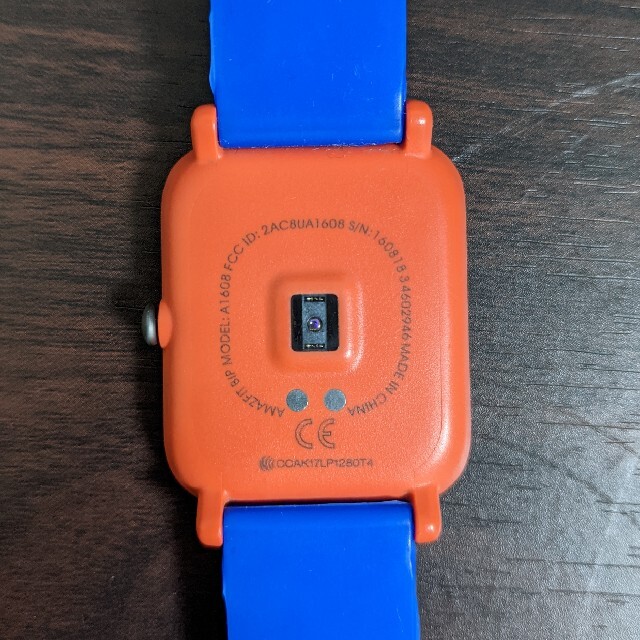 Amazfit Bip オレンジフレーム メンズの時計(腕時計(デジタル))の商品写真