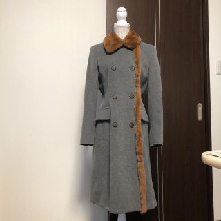 マックスマーラ(Max Mara)のマックスマーラ　スポーツマックスファー付きコート☆(ロングコート)