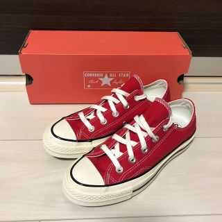 コンバース(CONVERSE)のChuck 70 ENAMEL RED チャックテイラー  22.5cm(スニーカー)