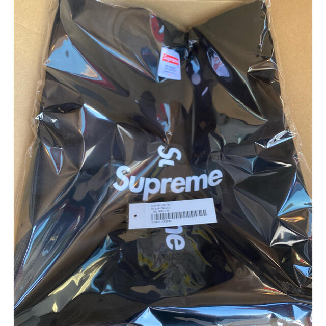 BlackSIZESupreme Cross Box Logo Tee Black S