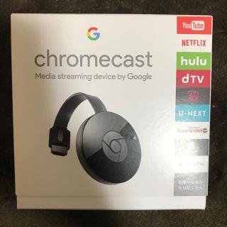 クローム(CHROME)のクロームキャスト　Google CHROMECAST (2ND GEN)(映像用ケーブル)