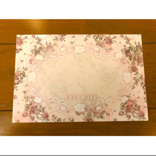 L'EST ROSE(レストローズ)の【お値下げ】LEST ROSEピンクハガキ8枚セット エンタメ/ホビーのコレクション(使用済み切手/官製はがき)の商品写真