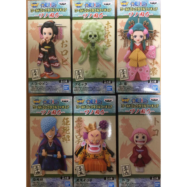 BANPRESTO(バンプレスト)のワンピース　ワールドコレクタブル ワノ国6 ハンドメイドのおもちゃ(フィギュア)の商品写真