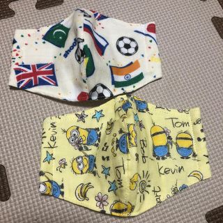 幼児用　子ども用　インナーマスク　2枚(外出用品)