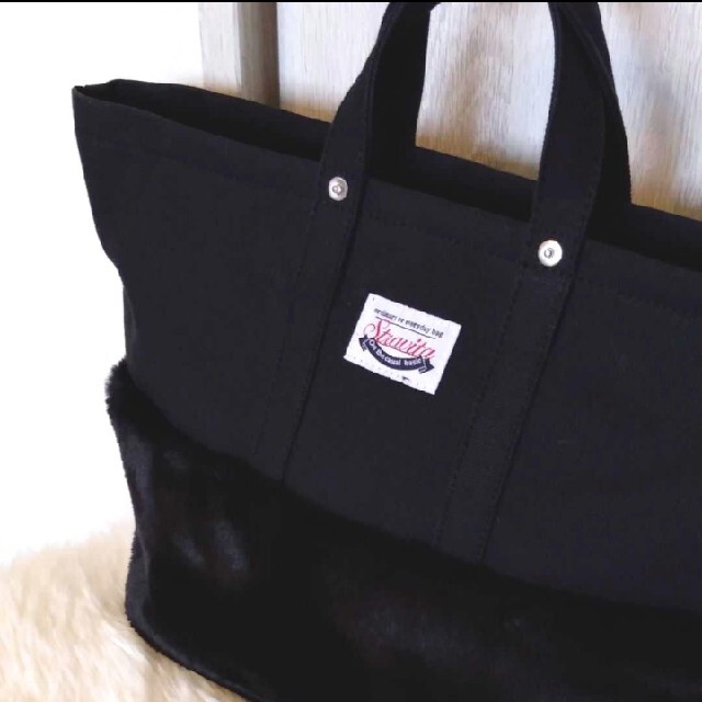 しまむら(シマムラ)のCUCTUS様専用【美品】倉敷帆布　しまむら　トート　バッグ　キャンバス　かばん レディースのバッグ(トートバッグ)の商品写真