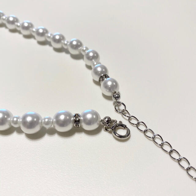 KAPITAL(キャピタル)のpearl beads necklace パールビーズネックレス メンズのアクセサリー(ネックレス)の商品写真