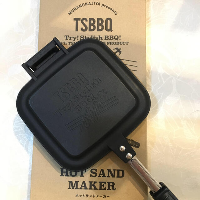 【新品未使用】村の鍛冶屋 ホットサンドメーカー TSBBQ-004 スポーツ/アウトドアのアウトドア(調理器具)の商品写真