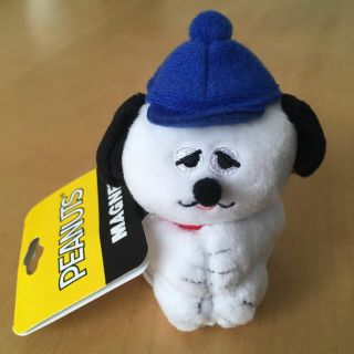 ピーナッツ(PEANUTS)の新品  スヌーピー  オラフ  ぬいぐるみ型 マグネット ／ メモスタンド(キャラクターグッズ)