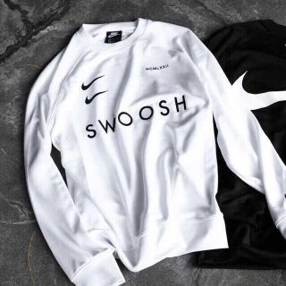 ナイキ(NIKE)のNIKE AS M NSW SWOOSH CREW PK(スウッシュ クルー)(スウェット)