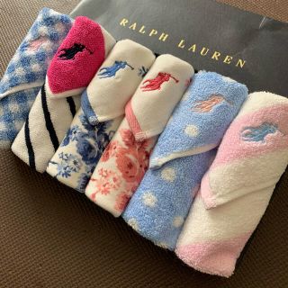 ラルフローレン(Ralph Lauren)のクーポン消化・クーポン利用可能❣️ラルフローレン ガーゼタオルハンカチ ギフト(ハンカチ)