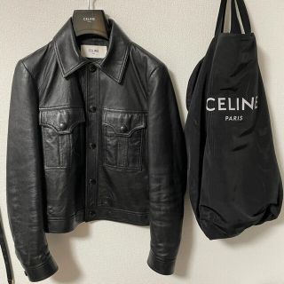 セリーヌ(celine)のセリーヌ　2020ss レザートラッカージャケット　44(レザージャケット)